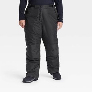 Women's Black Insulated Pants